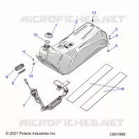 SISTEMA DE COMBUSTIBLE, FUEL TANK AND PUMP