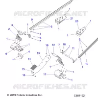 CHASSIS, PROTECCIÃ³N DEL EMBRAGUE AND FOOTRESTS