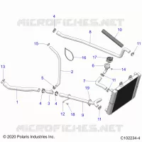 ENGINE, SISTEMA DE REFRIGERACIÃ“N, HOSES