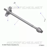 TREN, FRONT PROP SHAFT