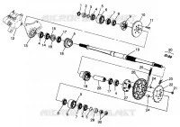 MEDIO TRANSMISION 6X6 400L W968740 AND 6X6 400L NORWEGIAN N968740 (4935963596C003)