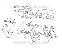 MONTAJE DE FRENO DELANTERA 4x4 300 W958130 (4930183018B007)