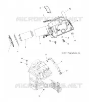 MOTOR, TOMA DE AIRE