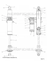 SUSPENSION TRASERA SHOCK INTERNALS