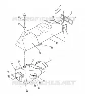 ASIENTO/TANQUE DE GAS ASSEMBLY 650 (4921312131003A)