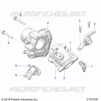 CUERPO DE MARIPOSA AND FUEL RAIL