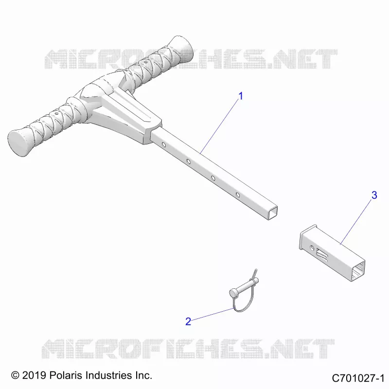 BODY, GRAB BAR, PASSENGER