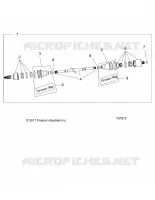 TREN, REAR HALF SHAFT