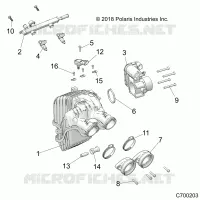 ENGINE, INTAKE AND CUERPO DE MARIPOSA