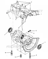 CAJA DEL CIGÜEÑAL WIDETRAK GT 0962061 and EUROPEAN WIDETRAK GT E962061 (4931623162C007)