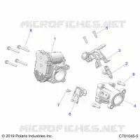 ENGINE, CUERPO DE MARIPOSA AND FUEL RAIL