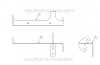 EUROPEAN COMPONENTS, ASIENTO BELT BRACKET, LOWER EU
