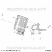 ELECTRICA, ECU MOUNTING