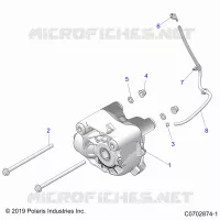 TREN, FRONT GEARCASE MOUNTING