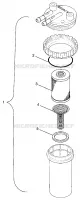 COMBUSTIBLE / SEPARADOR DE AGUA SLTX B974590 and INTL. SLTX I974590 (4941214121C007)