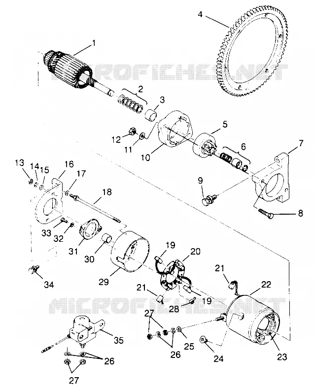 MOTOR DE ARRANQUE CLASSIC 0963865 (4935383538D002)
