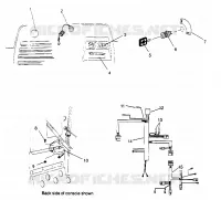 ENCENDIDO Y CABLE DE MAZO  500 EFI 0952774, EFI SKS 0952574,   EFI SKS PT 0 (4929052905B007)