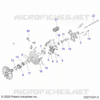 TREN, PRIMARY CLUTCH