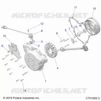 MOTOR, STATOR AND COVER