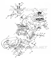 MONTAJE DEL MOTOR 400 XC (4920122012017A)