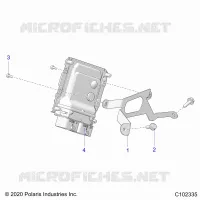 ELECTRICA, ECU MOUNTING