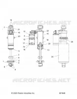 SUSPENSION, CHOQUE FRONTAL TRACK