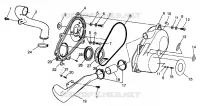 tapa del embrague Magnum 4X4 W968144 and Swedish Magnum 4X4 S968144 (4936053605C002)