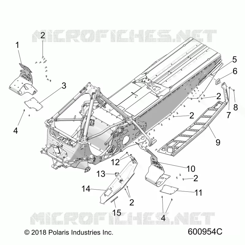 CHASSIS, PROTECCIÃ³N DEL EMBRAGUE/FOOTRESTS/RUNNING BOARDS