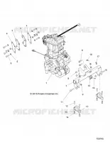 ENGINE, ENGINE AND TRANSMISION MOUNTING