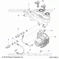 BRAKES, CILINDRO MAESTRO AND ABS MODULE