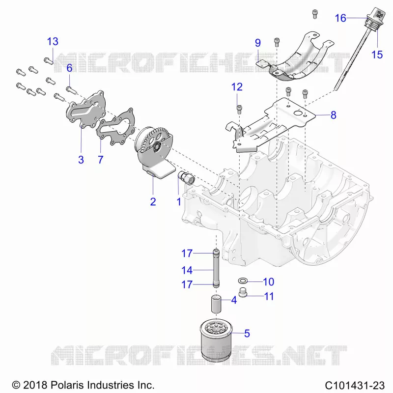 MOTOR, OIL SYSTEM