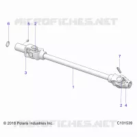 TREN, FRONT PROP SHAFT
