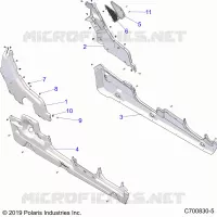 CARROCERÍA POSTERIOR, FENDERS, AND ROCKERS