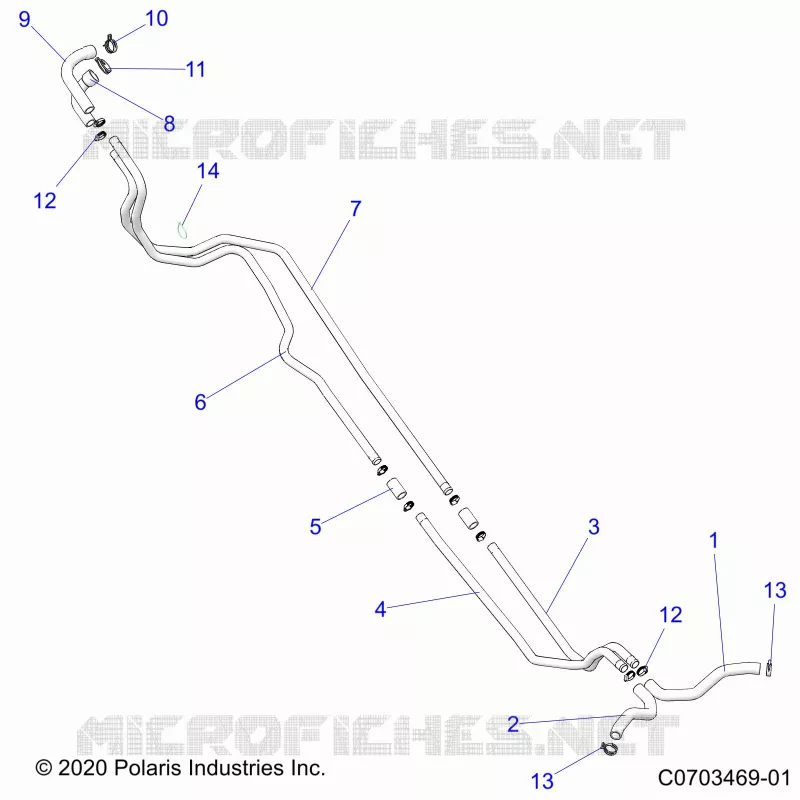 ENFRIAMIENTO, HOSES AND RELATED