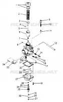 CARBURADOR WIDETRAK LX 0952064 and  EUROPEAN WIDETRAK LX E952064 (4928942894C012)