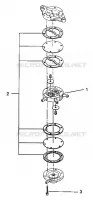 BOMBA DE COMBUSTIBLE TRAIL 0972761, EUROPEAN TRAIL E972761,  TRAIL TOURING 0972262 and (4938313831D004)