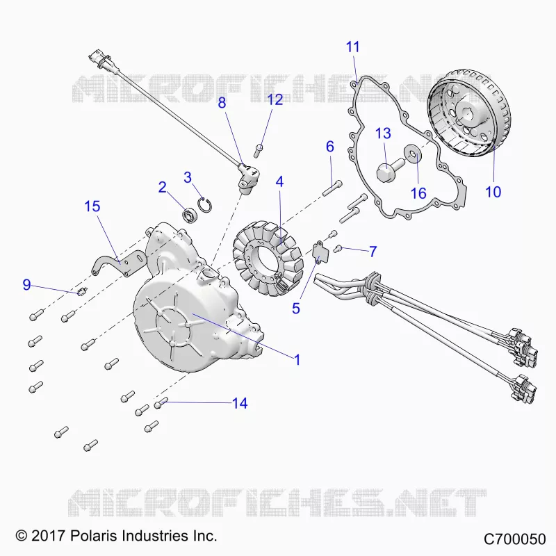 ENGINE, STATOR AND FLYRUEDA