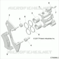 FRENO FRONTAL CALIPER