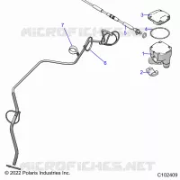 GOBIERNO, CONTROLS, THROTTLE ASM. AND CABLE