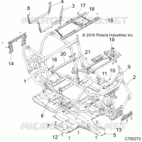 CHASSIS, MARCO PRINCIPAL AND SKID PLATES