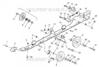montaje en carril (SUSPENSION) 700 XC 0981766 and  EUROPEAN 700 XC E981766 (4944154415B011)