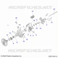 TREN, PRIMARY CLUTCH