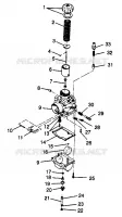 CARBURADOR XLT TOURING 0973357 AND EUROPEAN XLT TOURING E973357 (4937723772C011)