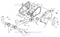 tapa del embrague (300) XPRESS 300 W97CA28C (4939603960C007)