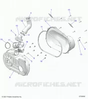 TREN, CLUTCH COVER AND DUCTING