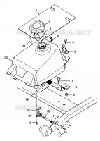 GASOLINA TANK Trail Boss W98AA25C (4945314531A011)