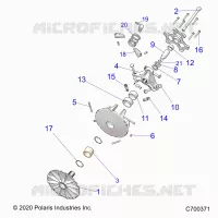 TREN, PRIMARY CLUTCH