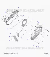 TREN, CLUTCH COVER, INNER/OUTER