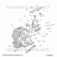 ENGINE, TOMA DE AIRE MANIFOLD