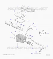 ENGINE, TOMA DE AIRE SYSTEM
